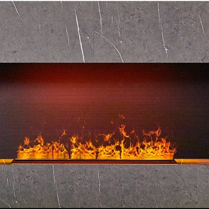 3D vodný parný krb
